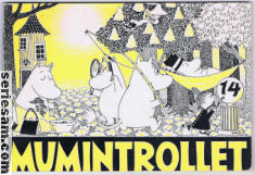 Mumintrollet 1971 nr 14 omslag serier Mumintrollet 1971 nr 14 omslag serier