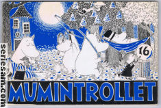 Mumintrollet 1972 nr 16 omslag serier