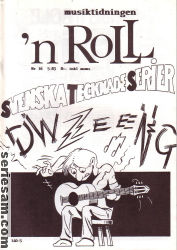 Musiktidningen ´n Roll 1983 nr 5 omslag serier