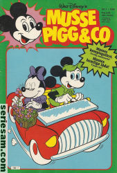 Musse Pigg & CO 1980 nr 1 omslag serier