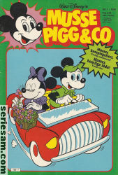 Musse Pigg & CO 1980 nr 1 omslag serier Musse Pigg & CO 1980 nr 1 omslag serier