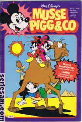 Musse Pigg & CO 1980 nr 2 omslag serier Musse Pigg & CO 1980 nr 2 omslag serier
