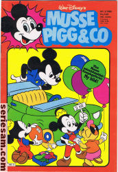 Musse Pigg & CO 1980 nr 3 omslag serier Musse Pigg & CO 1980 nr 3 omslag serier