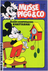 Musse Pigg & CO 1980 nr 5 omslag serier