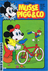 Musse Pigg & CO 1981 nr 9 omslag serier