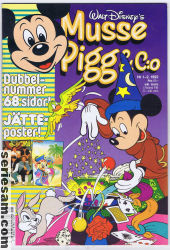 Musse Pigg & CO 1992 nr 1/2 omslag serier