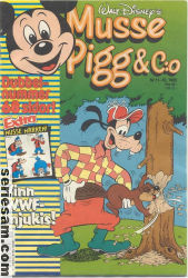 Musse Pigg & CO 1992 nr 11/12 omslag serier