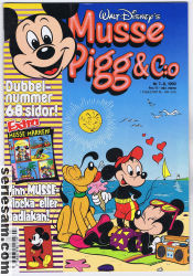Musse Pigg & CO 1992 nr 7/8 omslag serier