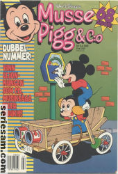 Musse Pigg & CO 1995 nr 3/4 omslag serier