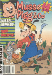Musse Pigg & CO 1995 nr 7/8 omslag serier