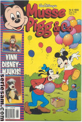 Musse Pigg & CO 1996 nr 8 omslag serier