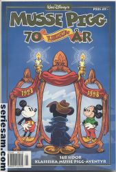 Musse Pigg 70 år Jubileum 1998 omslag serier Musse Pigg 70 år Jubileum 1998 omslag serier