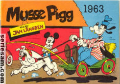 Musse Pigg och Jan Långben 1963 omslag serier