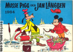 Musse Pigg och Jan Långben 1964 omslag serier