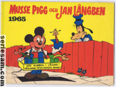 Musse Pigg och Jan Långben 1965 omslag serier