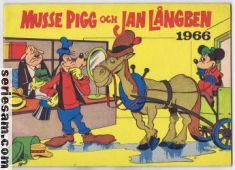Musse Pigg och Jan Långben 1966 omslag serier