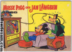 Musse Pigg och Jan Långben 1968 omslag serier
