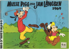 Musse Pigg och Jan Långben 1969 omslag serier