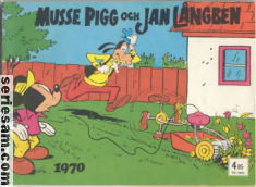 Musse Pigg och Jan Långben 1970 omslag serier