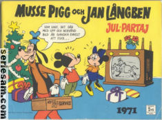 Musse Pigg och Jan Långben 1971 omslag serier