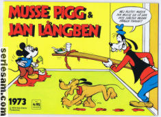 Musse Pigg och Jan Långben 1973 omslag serier