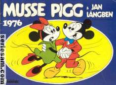 Musse Pigg och Jan Långben 1976 omslag serier