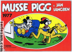 Musse Pigg och Jan Långben 1977 omslag serier