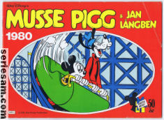 Musse Pigg och Jan Långben 1980 omslag serier