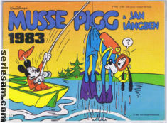 Musse Pigg och Jan Långben 1983 omslag serier