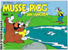Musse Pigg och Jan Långben 1985 omslag serier
