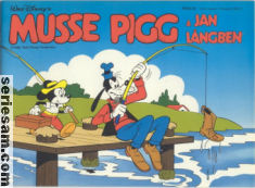 Musse Pigg och Jan Långben 1987 nr 2 omslag serier
