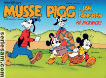 Musse Pigg och Jan Långben 1988 omslag serier
