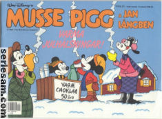 Musse Pigg och Jan Långben 1989 omslag serier