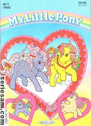 My Little Pony 1990 nr 1 omslag serier My Little Pony 1990 nr 1 omslag serier