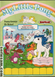 My Little Pony julalbum 1987 omslag serier My Little Pony julalbum 1987 omslag serier