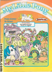 My Little Pony julalbum 1988 omslag serier My Little Pony julalbum 1988 omslag serier