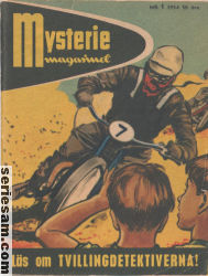 Mysteriemagasinet 1954 nr 1 omslag serier