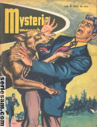 Mysteriemagasinet 1954 nr 4 omslag serier
