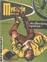 Mysteriemagasinet 1954 nr 5 omslag serier