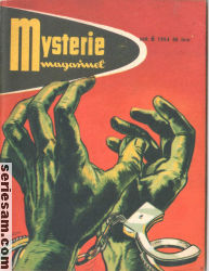 Mysteriemagasinet 1954 nr 6 omslag serier