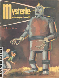 Mysteriemagasinet 1955 nr 1 omslag serier