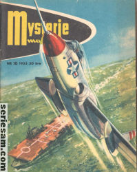 Mysteriemagasinet 1955 nr 10 omslag serier