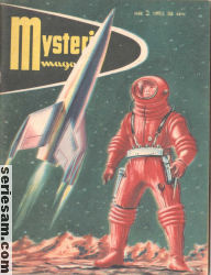 Mysteriemagasinet 1955 nr 2 omslag serier Mysteriemagasinet 1955 nr 2 omslag serier