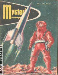 Mysteriemagasinet 1955 nr 2 omslag serier