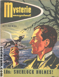 Mysteriemagasinet 1955 nr 5 omslag serier Mysteriemagasinet 1955 nr 5 omslag serier