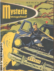 Mysteriemagasinet 1955 nr 6 omslag serier