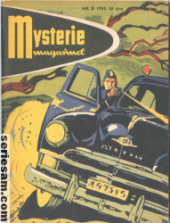 Mysteriemagasinet 1955 nr 6 omslag serier Mysteriemagasinet 1955 nr 6 omslag serier