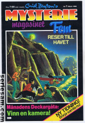 Mysteriemagasinet 1986 nr 1 omslag serier