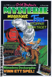 Mysteriemagasinet 1986 nr 2 omslag serier