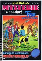 Mysteriemagasinet 1986 nr 3 omslag serier